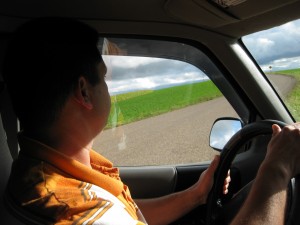 This undocumented immigrant, who works at a dairy farm in Western Wisconsin, isn't able to obtain a driver's license. He was cited for that infraction in September after another driver backed into his parked vehicle at in a grocery-store parking lot. The worker and his family were profiled Nov. 11 in the Dairyland Diversity journalism project. (http://wisconsinwatch.org/?p=2105) WCIJ/JACOB KUSHNER