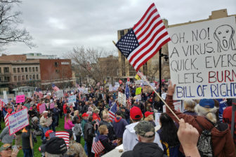 Through the lens: Wisconsin's rally against Safer at Home highlights