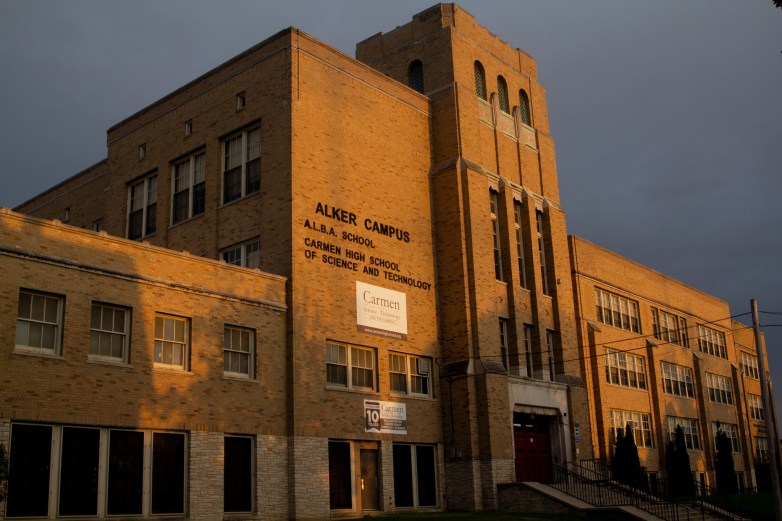 Outside view of Academia de Lenguaje y Bellas Artes, a school in Milwaukee